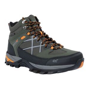 Regatta Mens Samaris III Walking Boots / Dark Khaki/Fox